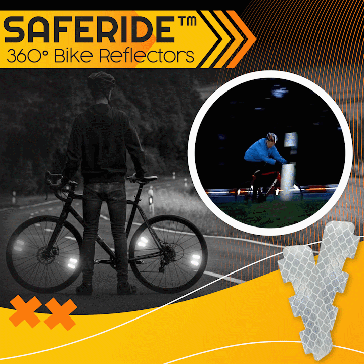 SafeRide™ 360° Bike Reflectors