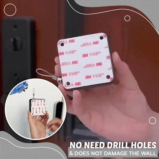 Nail-Free Automatic Door Closer