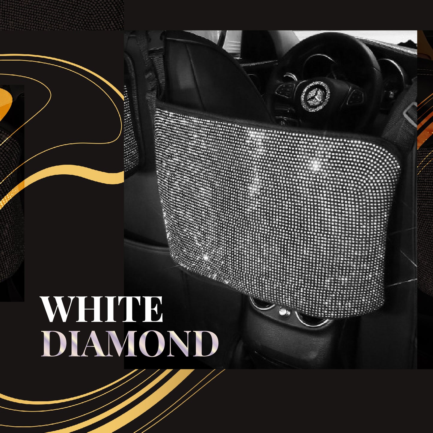 BlingGem™ Car Seat Organizer