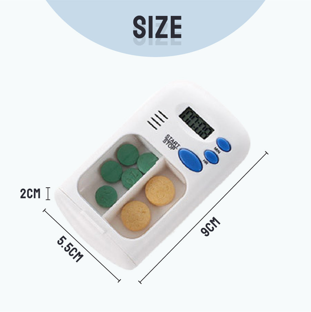 Digital Mini Pill Case Timer