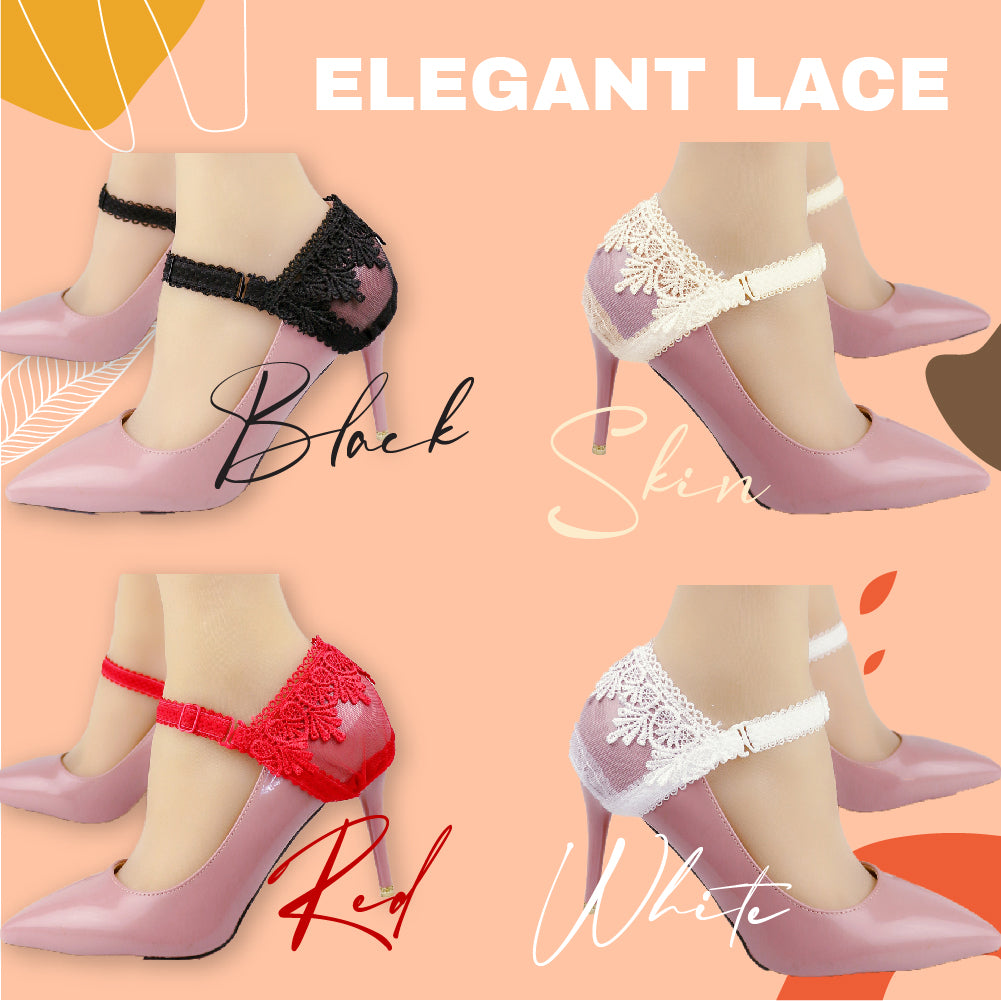 Lace Shoe Heel Straps