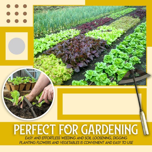 All-Steel Gardening Hollow Hoe