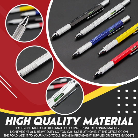 6 in 1 Multi-Use Stylus Pen