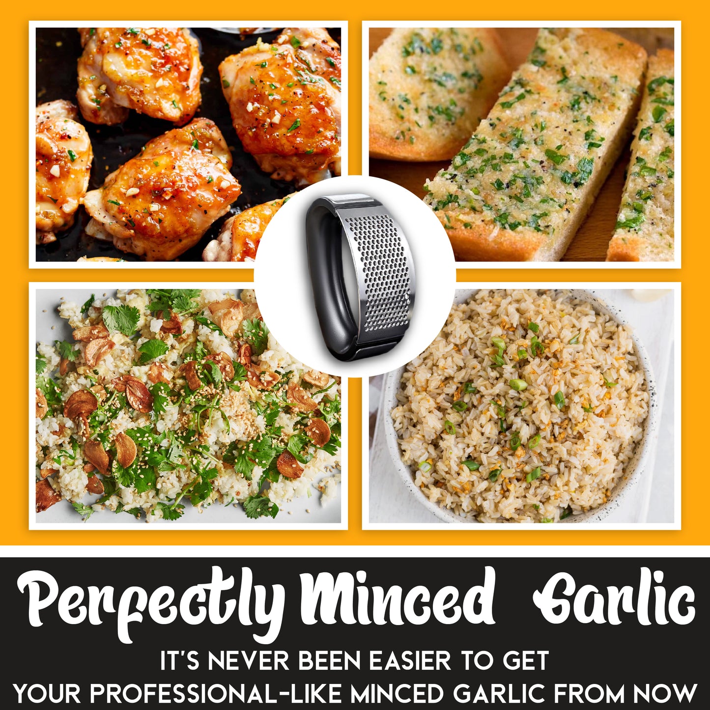 Easy Press Garlic Mincer