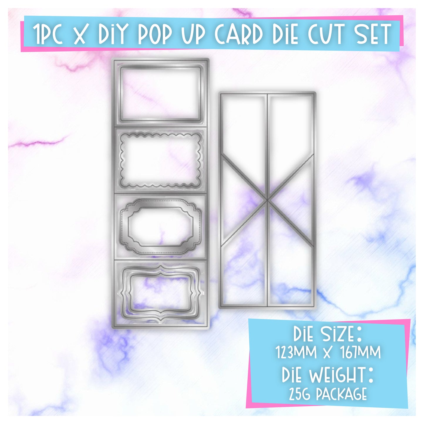 DIY Pop-Up Card Die Cut Set