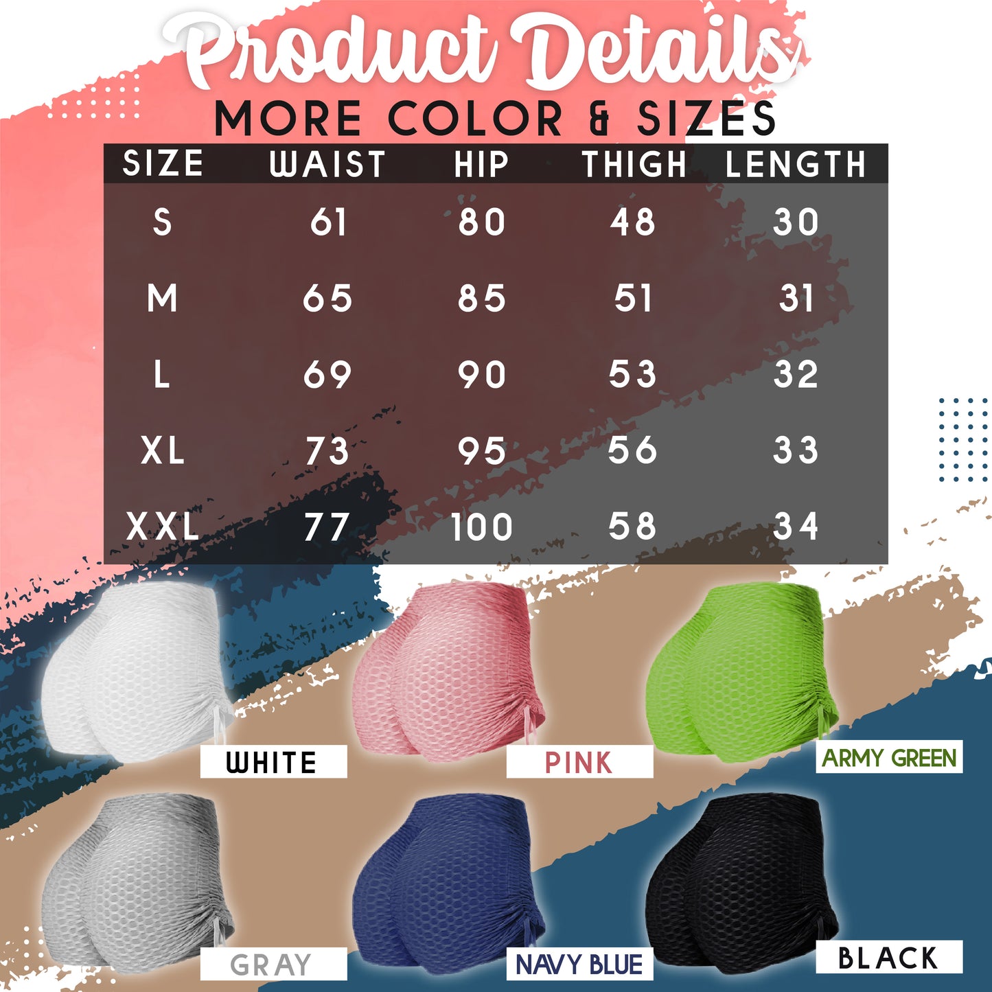 Peachy Bum Lifting Yoga Shorts