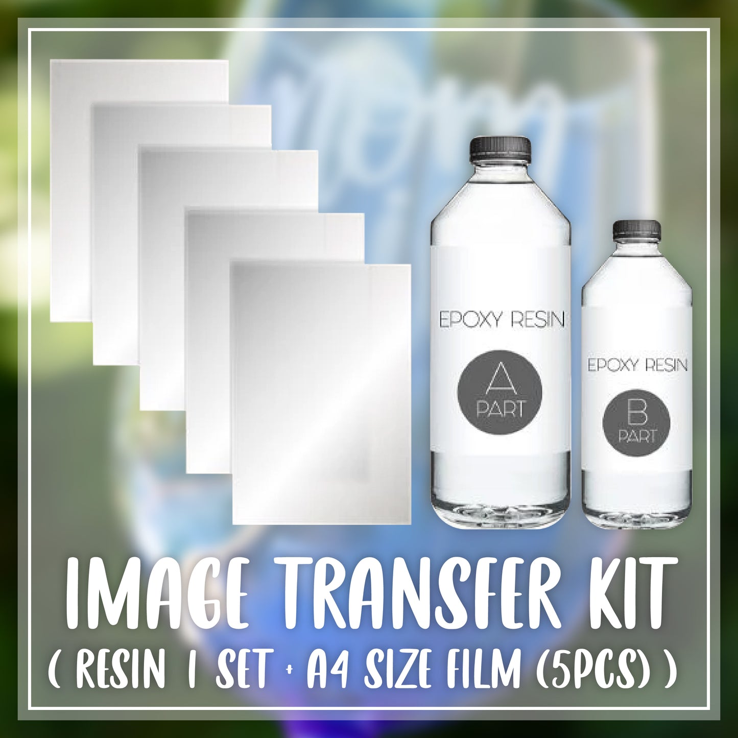 Resin Art Image Transfer Kit