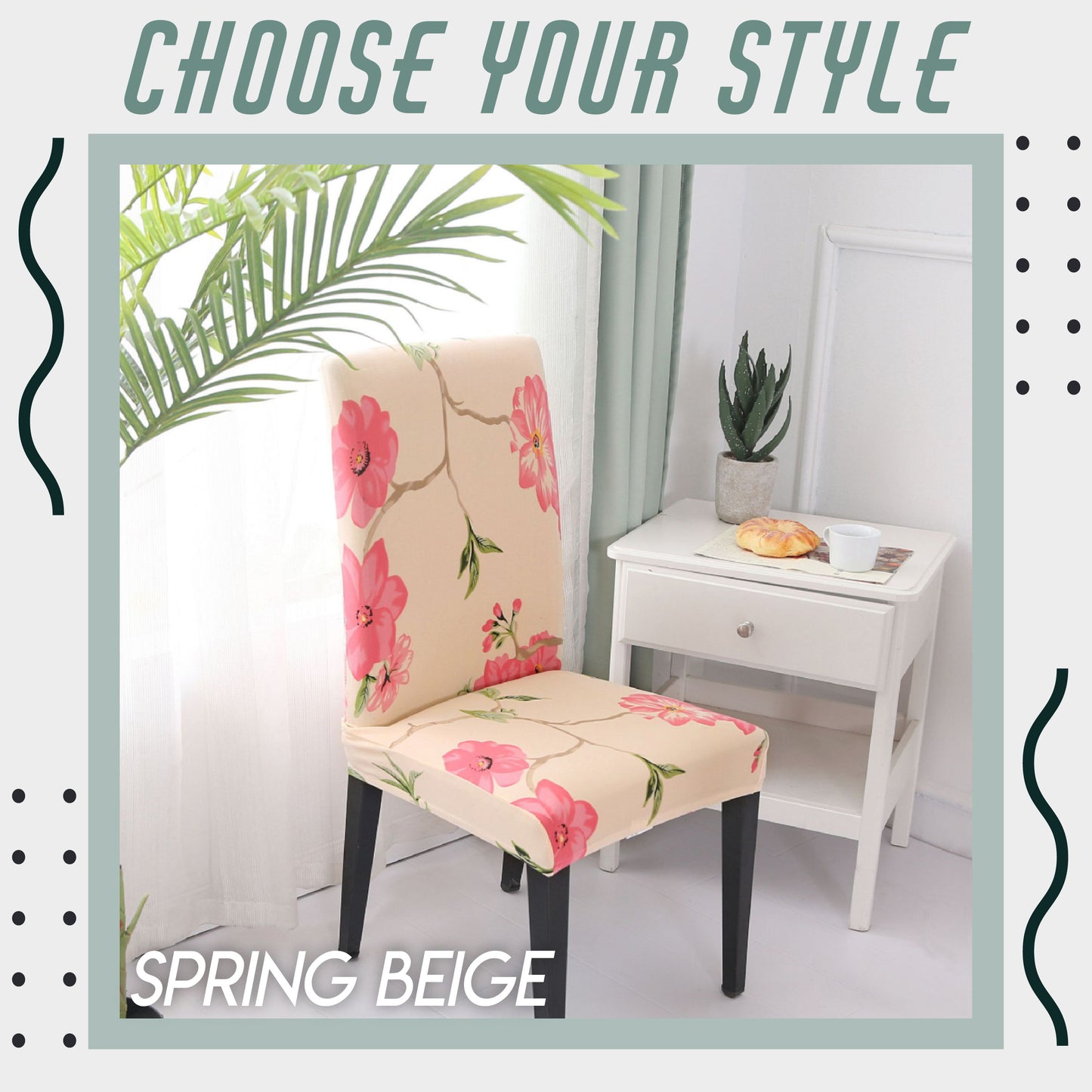 Universal Slip-On Chair Covers