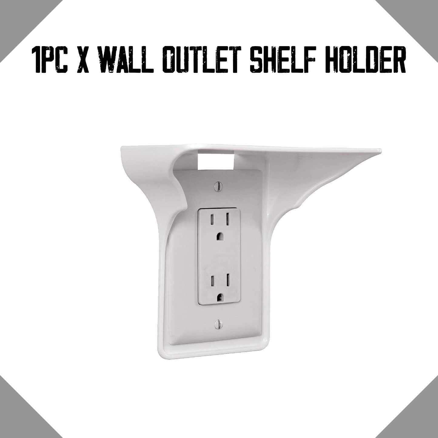 Wall Outlet Shelf Holder