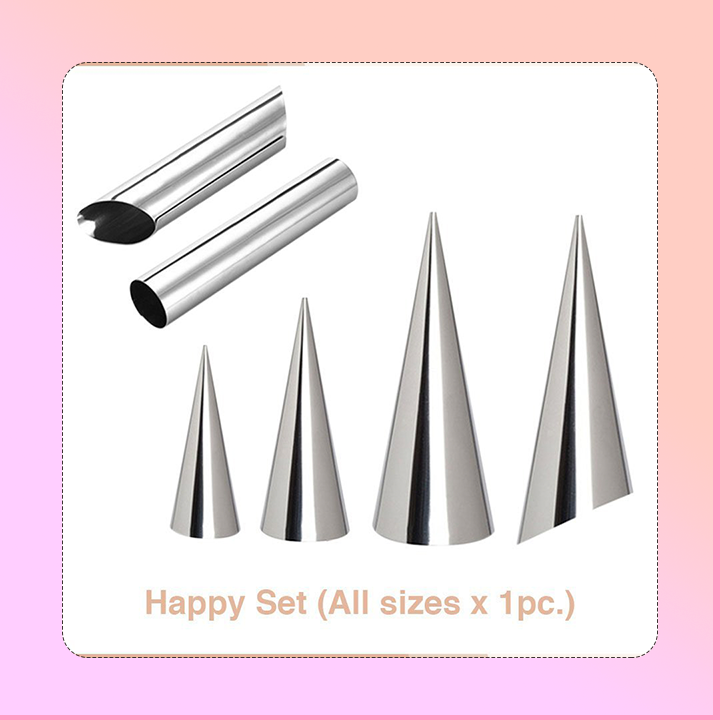 Conical Tube Croissant Mold (5pcs)