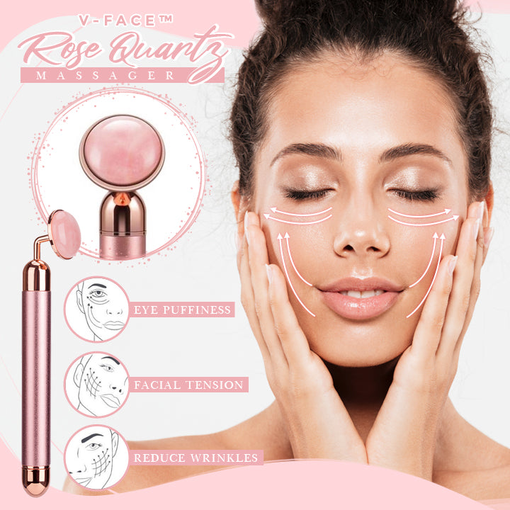 V-Face™ Rose Quartz Massager