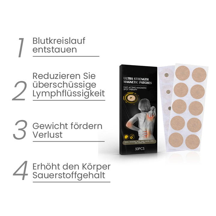 UltraStrength™ Magnetisches Akupressur-Therapiepflaster