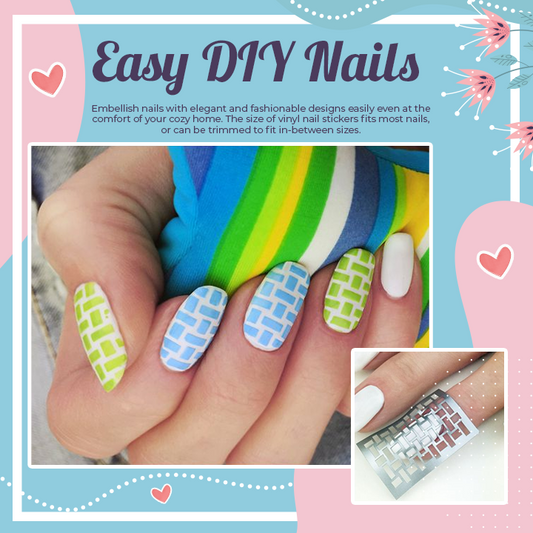 Fancy Nail Art Stencils