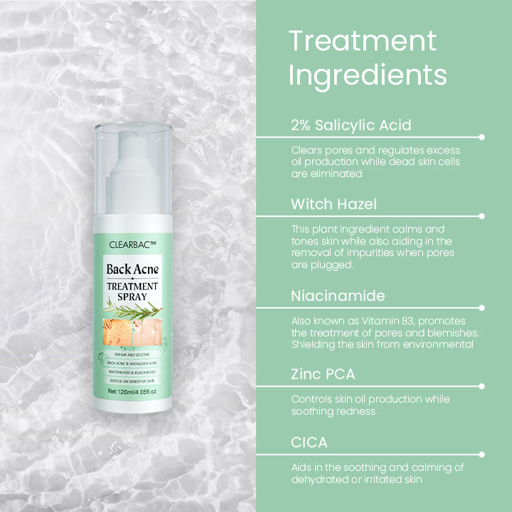 CLEARBAC™ Back Acne Treatment Spray