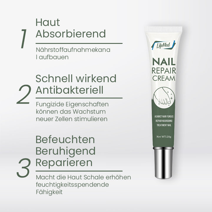 LifeMed Home Verwendung Onychomykose Pilz-Laser-Behandlung