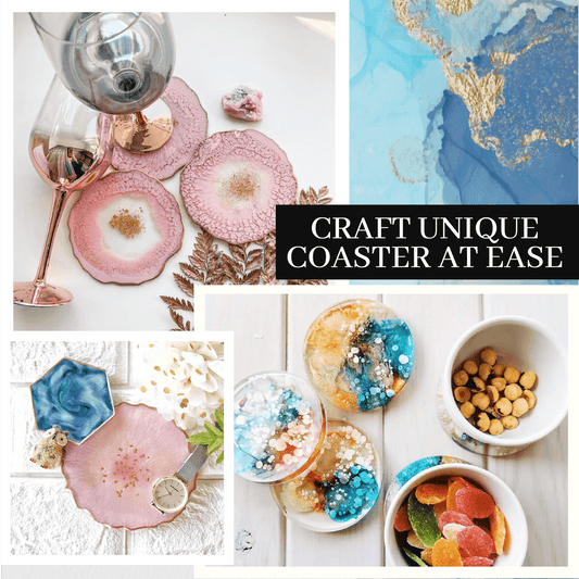 DIY Crystal Resin Coaster Kit