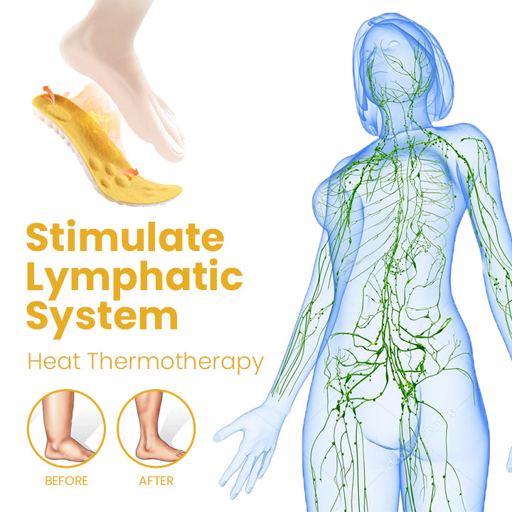 Self Heat Lymphatic Drainage Insoles