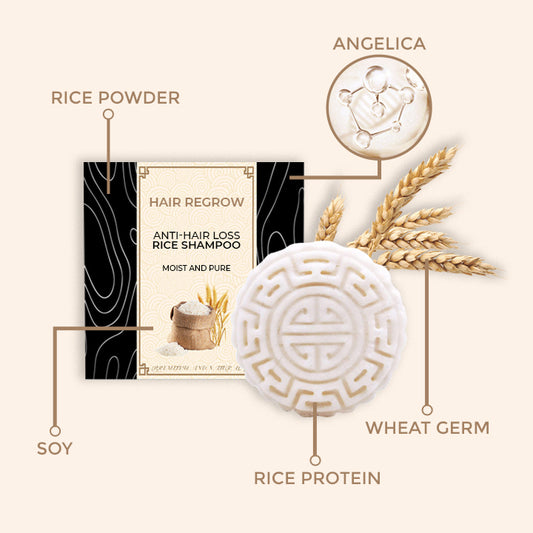 OriginPro Anti-Hair Loss Rice Shampoo Bar
