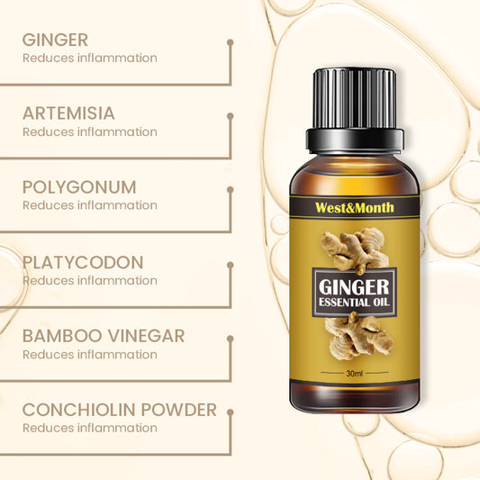 Lymphatic Detox Essential Ginger Oil