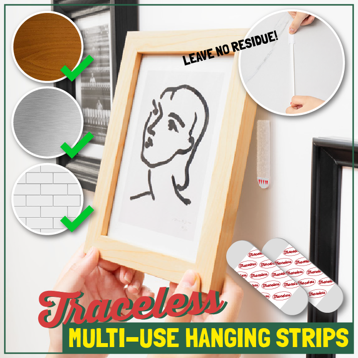 Traceless Multi-Use Hanging Strips
