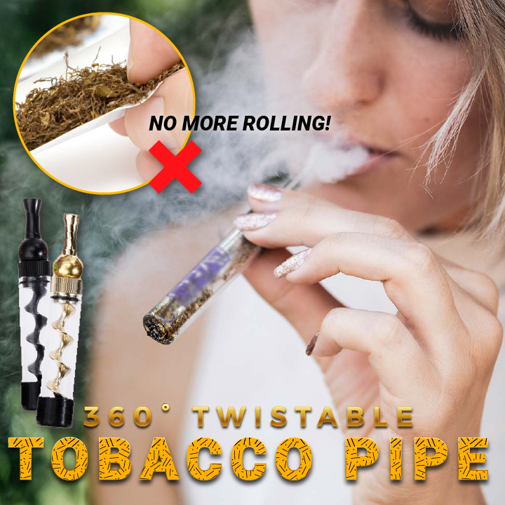 360° Twistable Tobacco Pipe