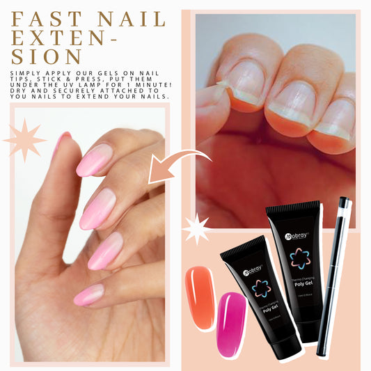 Color-Changing Nail Extension Kit