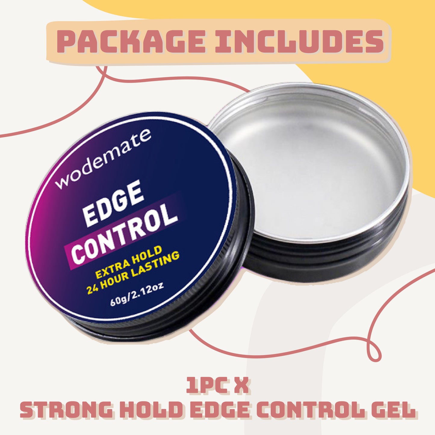 Strong Hold Edge Control Gel