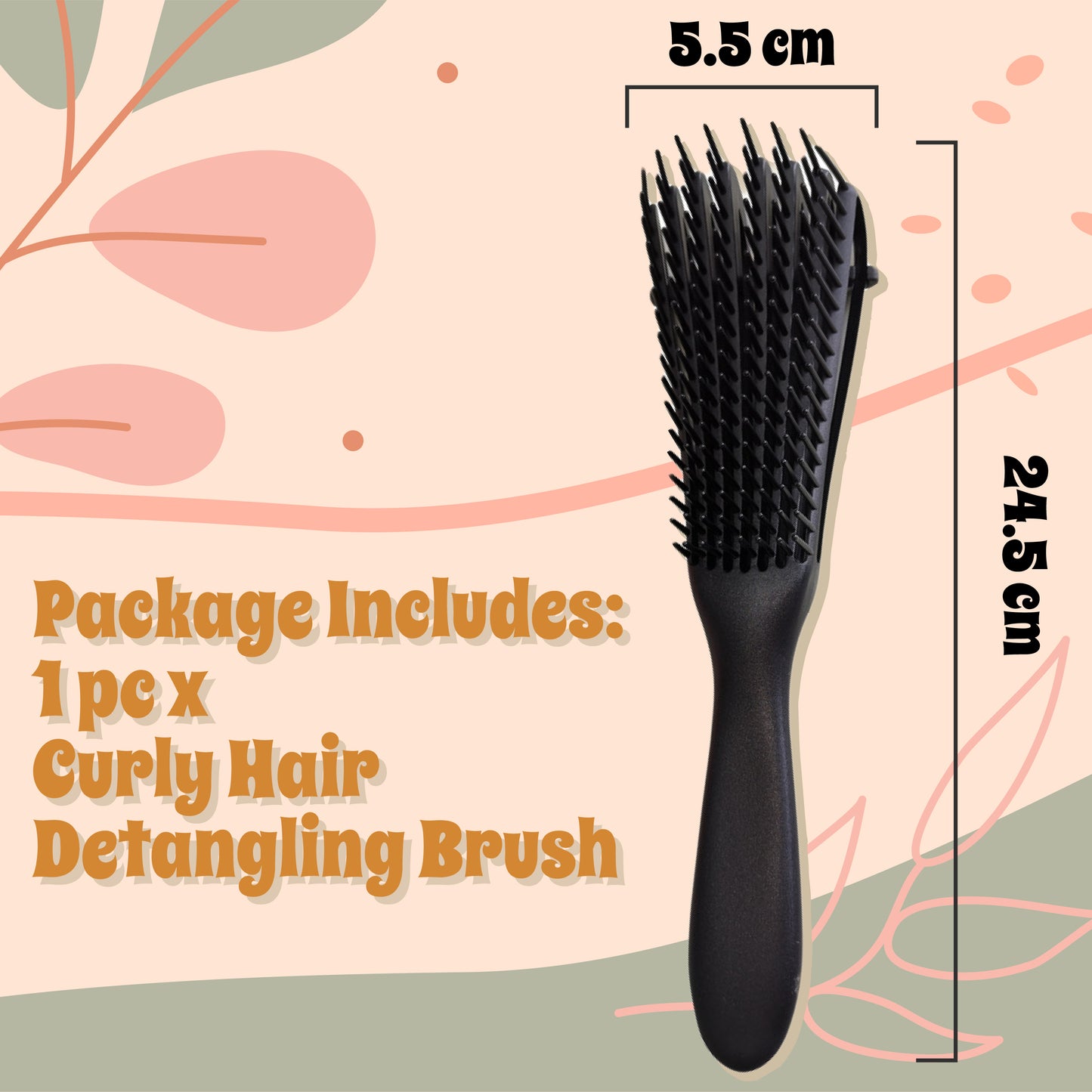 Curly Hair Detangling Brush
