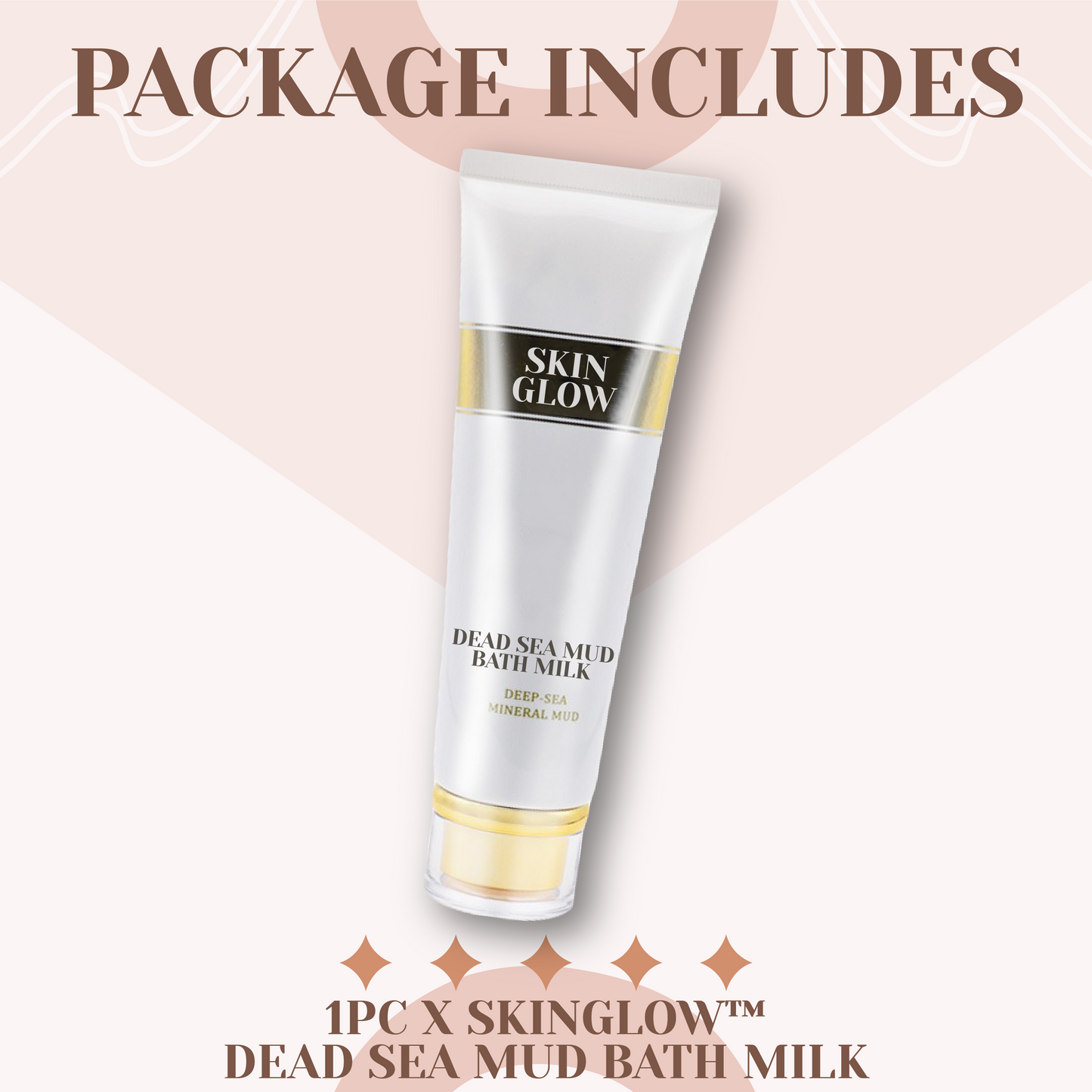 SkinGlow™ Dead Sea Mud Bath Milk