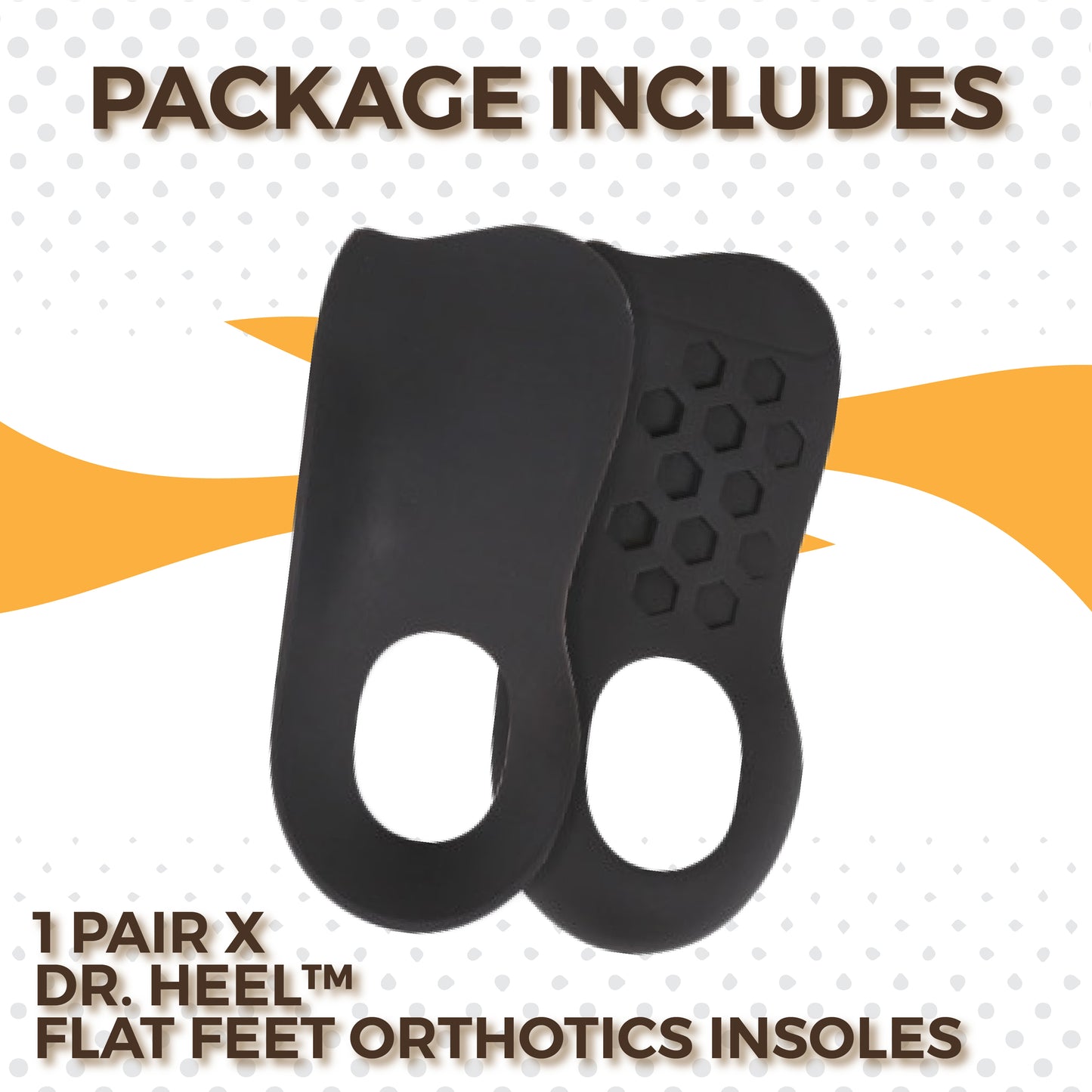 Dr. Heel™ Flat Feet Orthotics Insoles