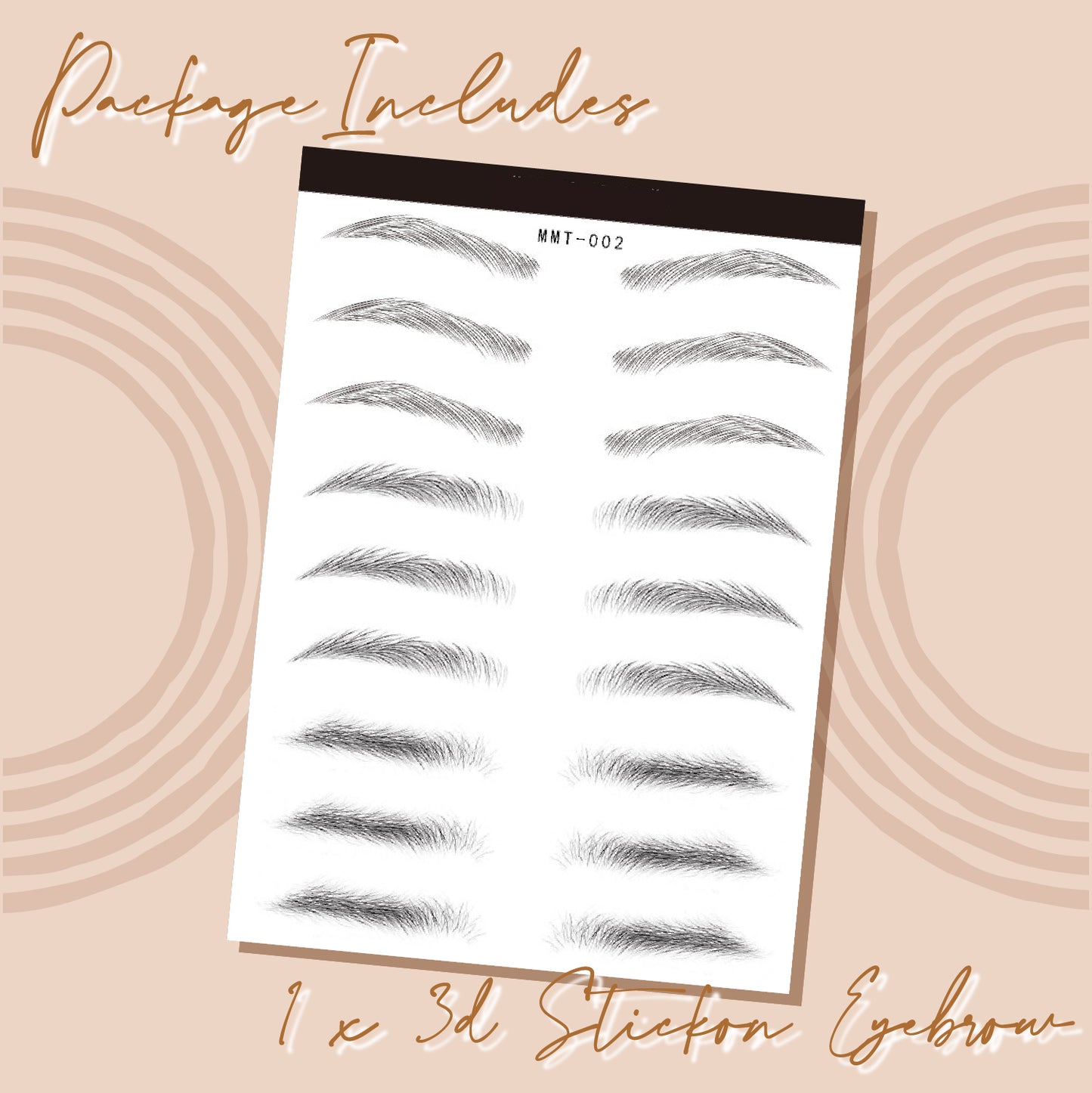 3D Stick-On Eyebrows