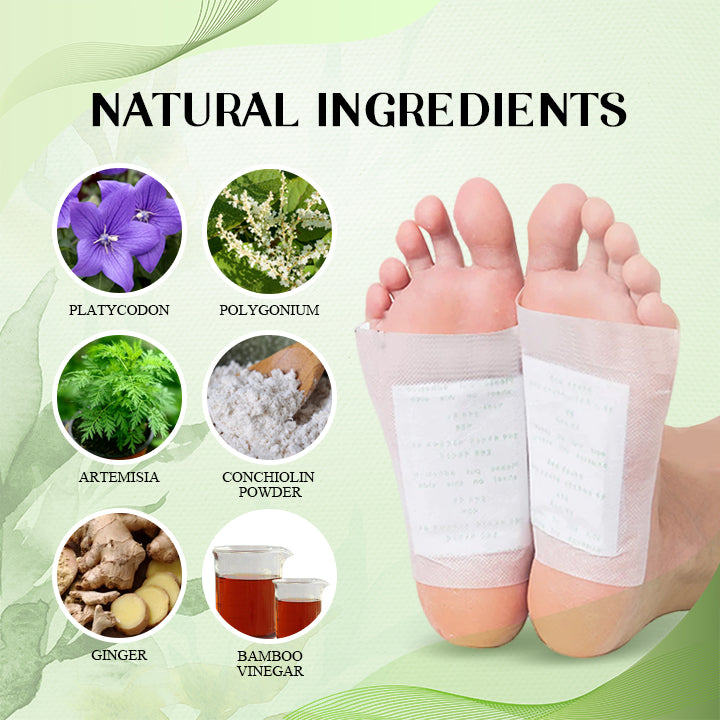 LymphaticDrainage Ginger FootPatch