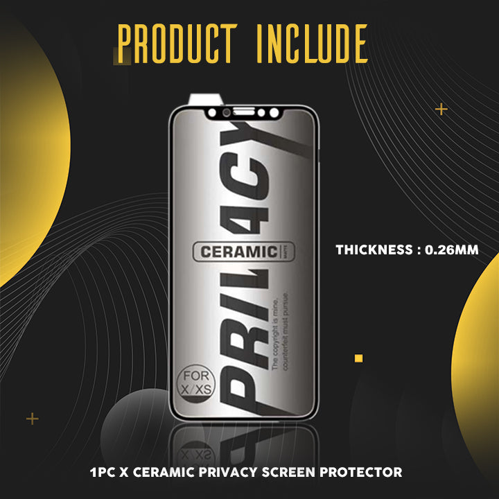Ceramic Privacy Screen Protector