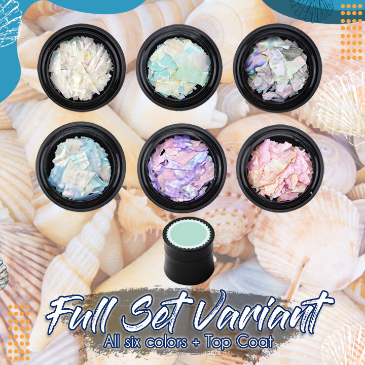 Holographic Mermaid Nail Art Kit