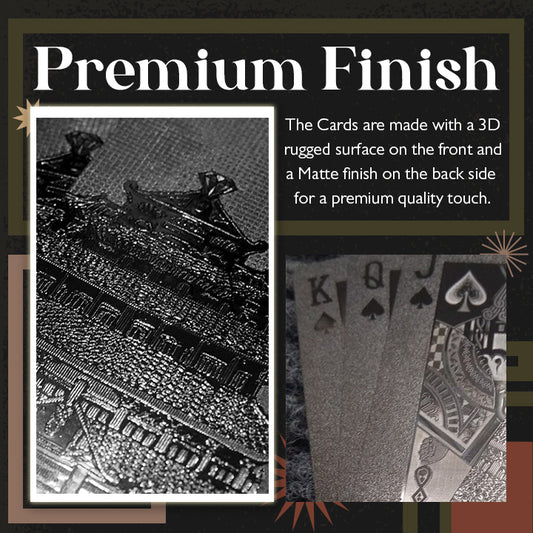 Black Diamond Playing Cards