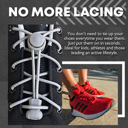 Elastic Lock No-Tie Shoelaces
