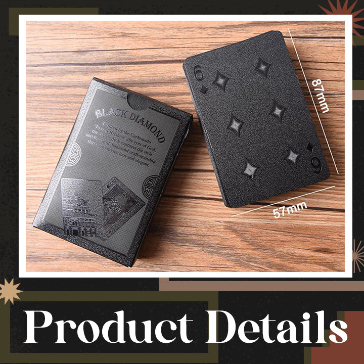 Black Diamond Playing Cards