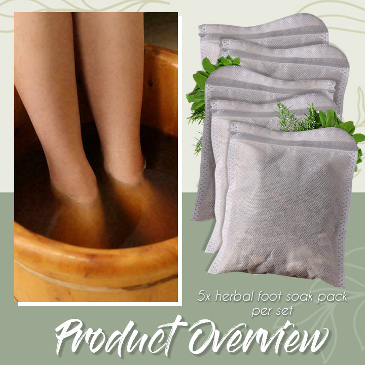 Herbal Detox Foot Soak Pack