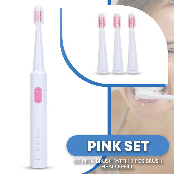 Ultra-Sonic Electric Toothbrush Set