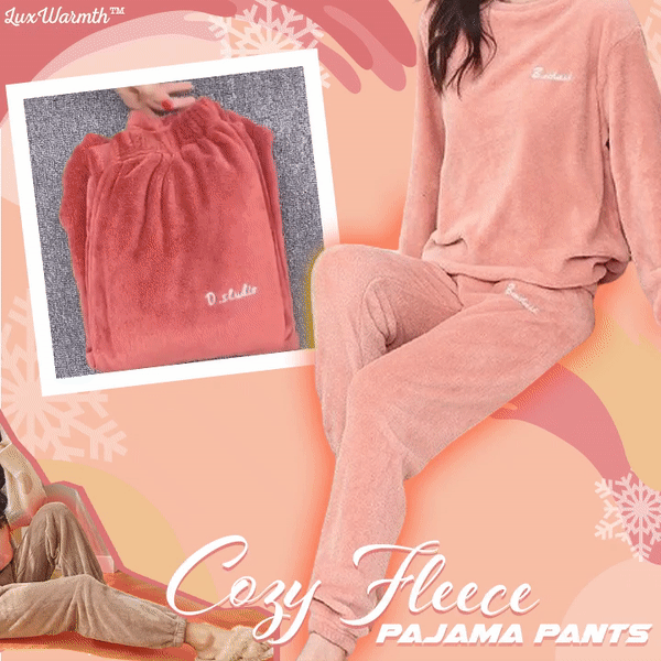 LuxWarmth™ Cozy Fleece Pajama Pants
