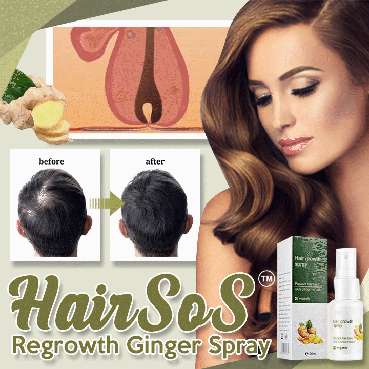 HairSOS™ Regrowth Ginger Spray