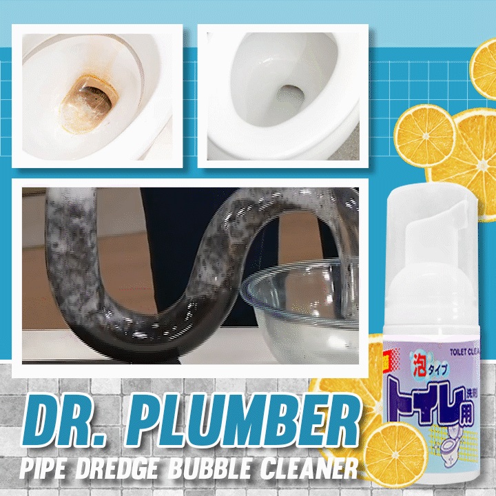 Dr. Plumber™ Pipe Dredge Bubble Cleaner