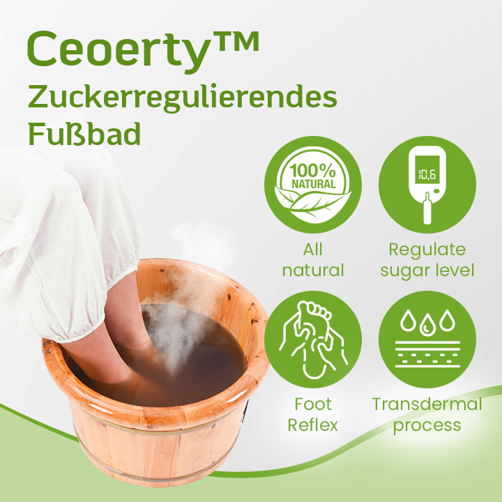 Ceoerty™ Glukosekontrolle Fußbad