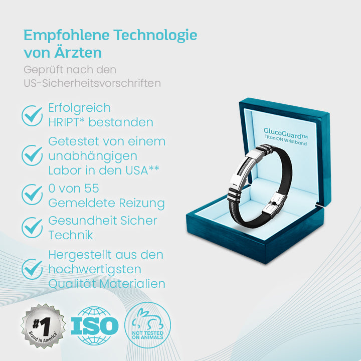 GlucoGuard™ TitanION-Armband