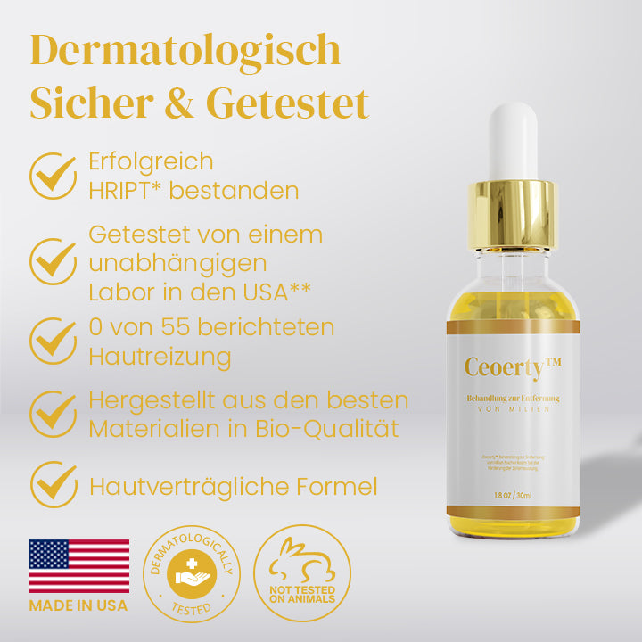 Ceoerty™ Behandlung zur Entfernung von Milien