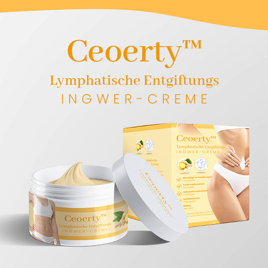 Ceoerty™ Lymphatische Entgiftungs-Ingwer-Creme