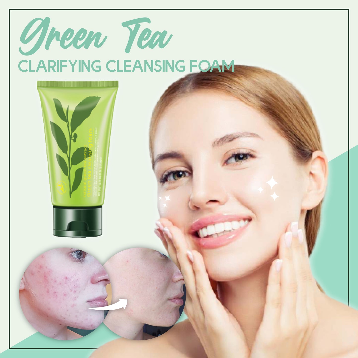 Green Tea Clarifying Cleansing Foam
