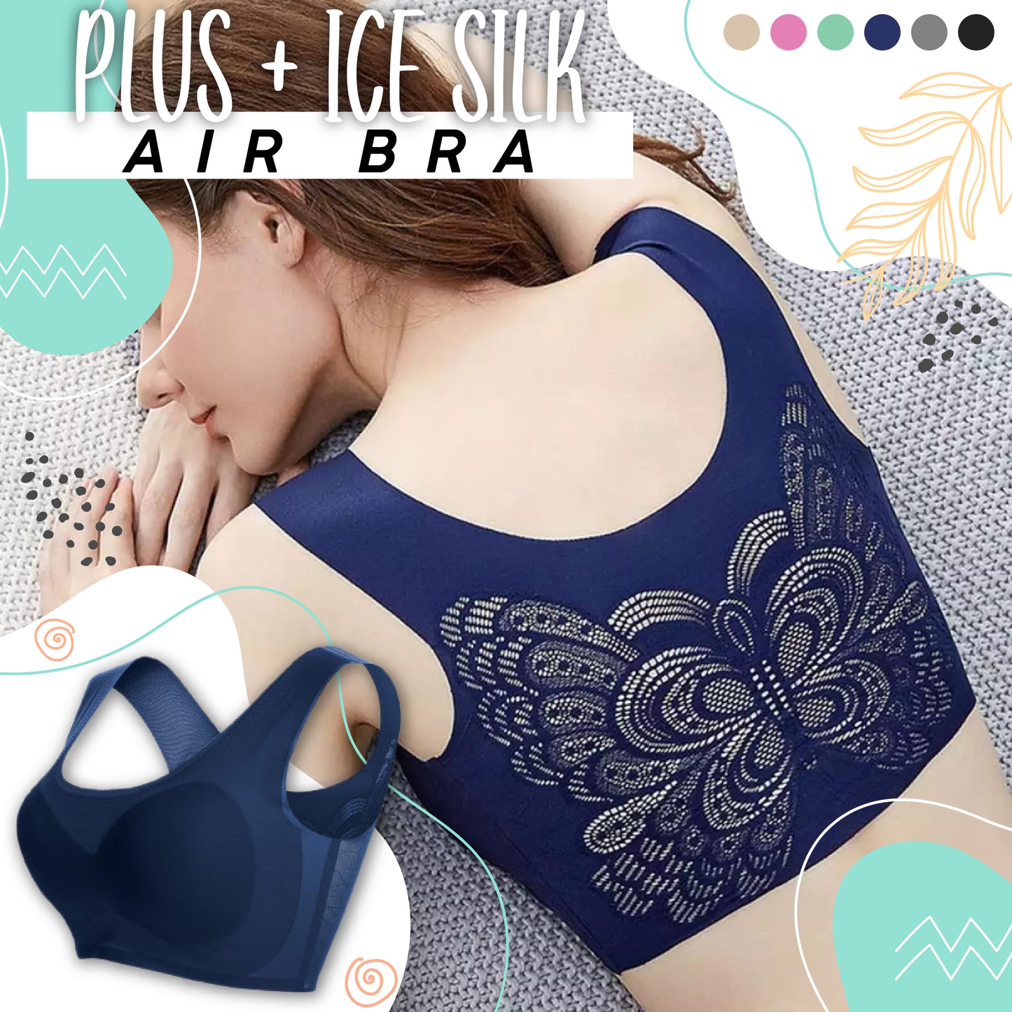 Plus+ Ice Silk Air Bra