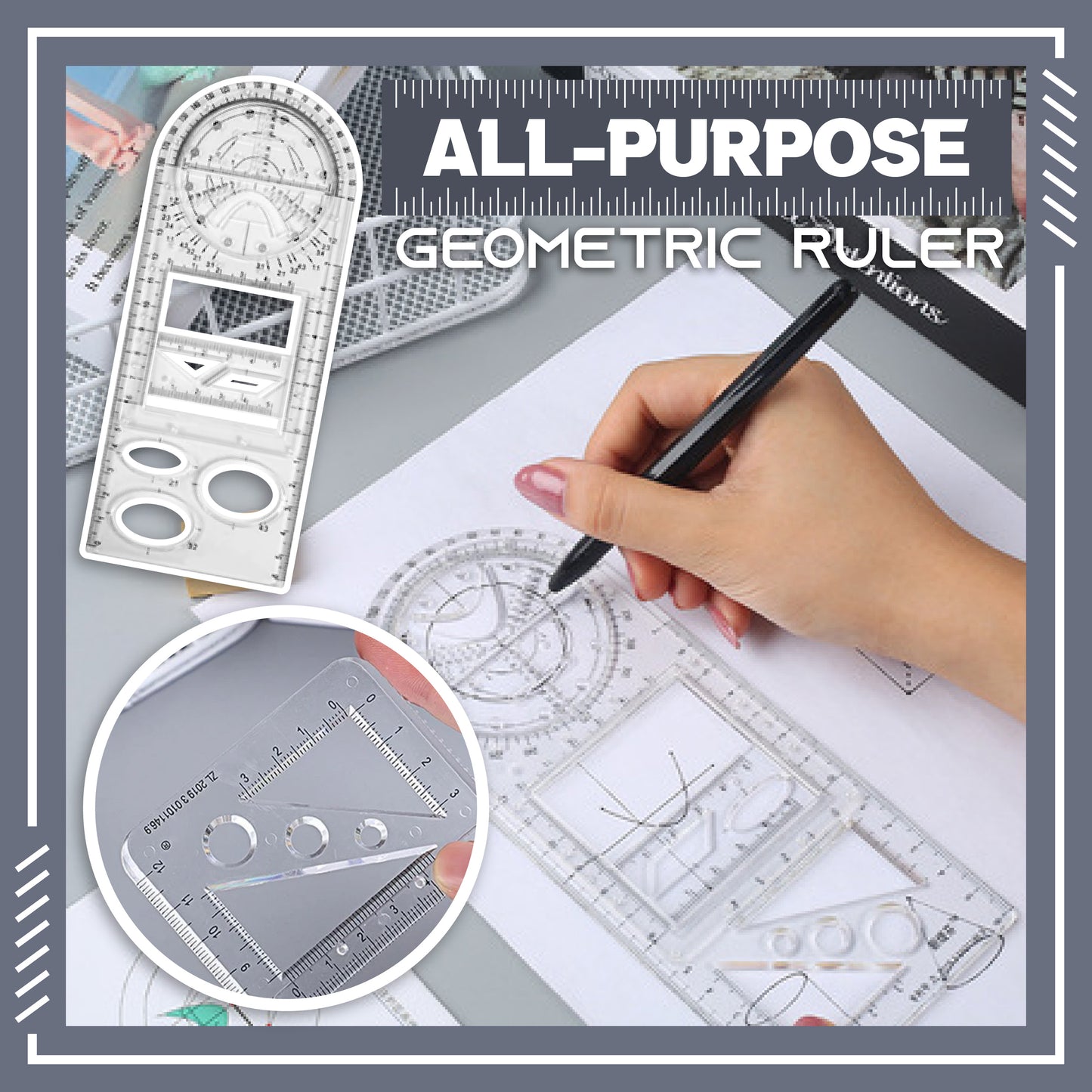 All-Purpose Geometric Ruler