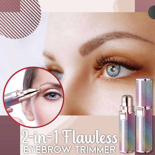 2-in-1 Flawless Eyebrow Trimmer